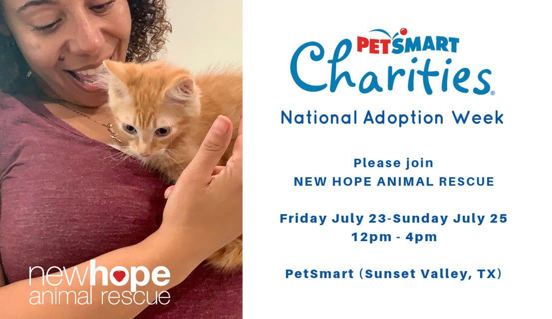 national adoption week-7-25-2021 PetSmart Charities National Adoption Week