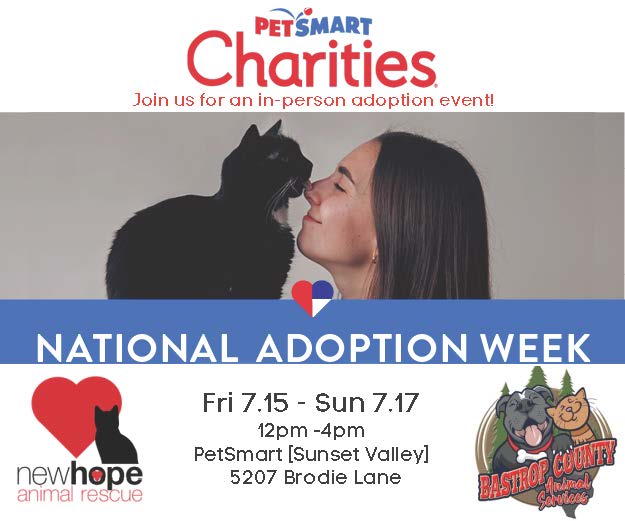 PetSmart Charities National Adoption Week